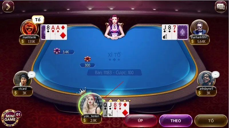 Luật chơi game bài Xì tố cơ bản